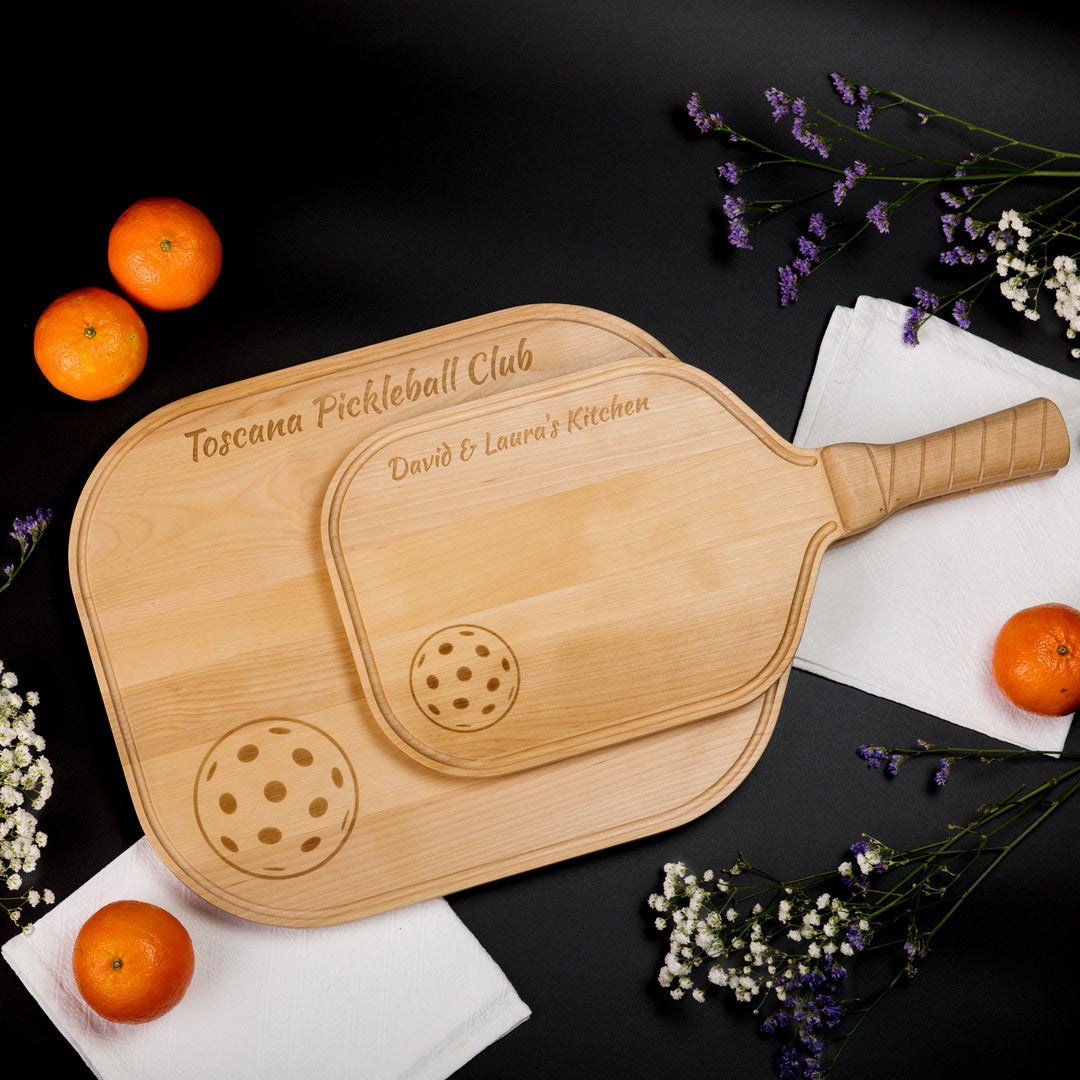 Personalized Pickleball Charcuterie Board