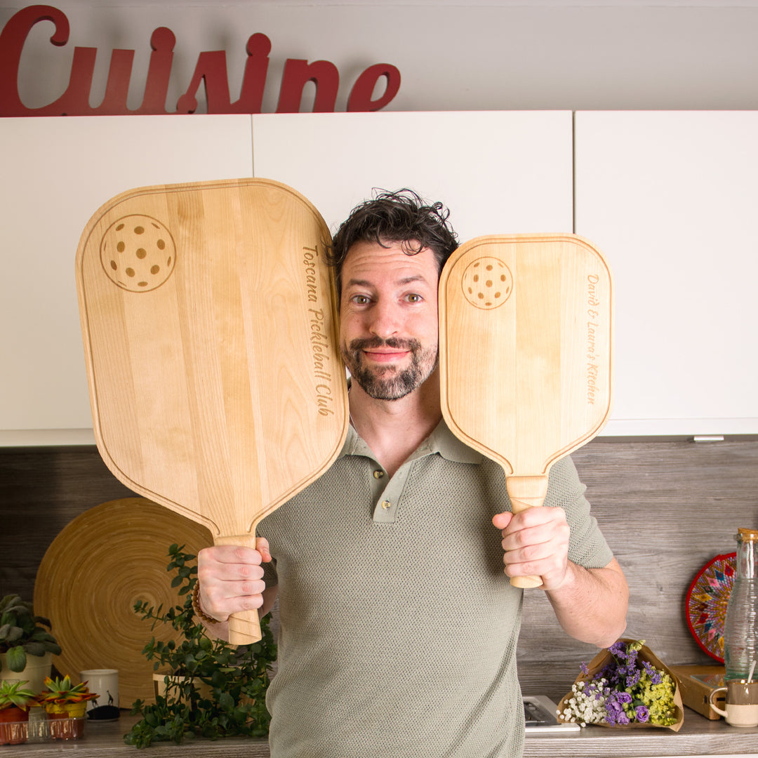 Personalized Pickleball Charcuterie Board