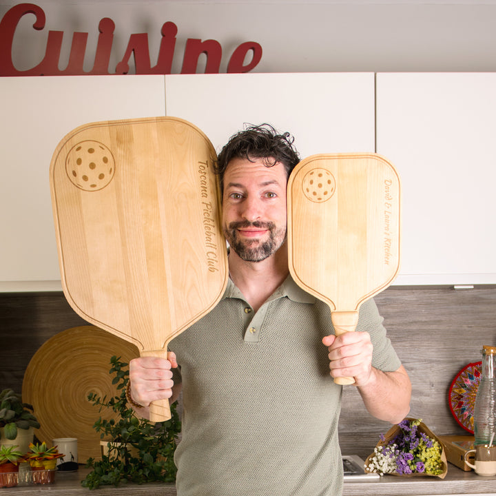 Personalized Pickleball Charcuterie Board