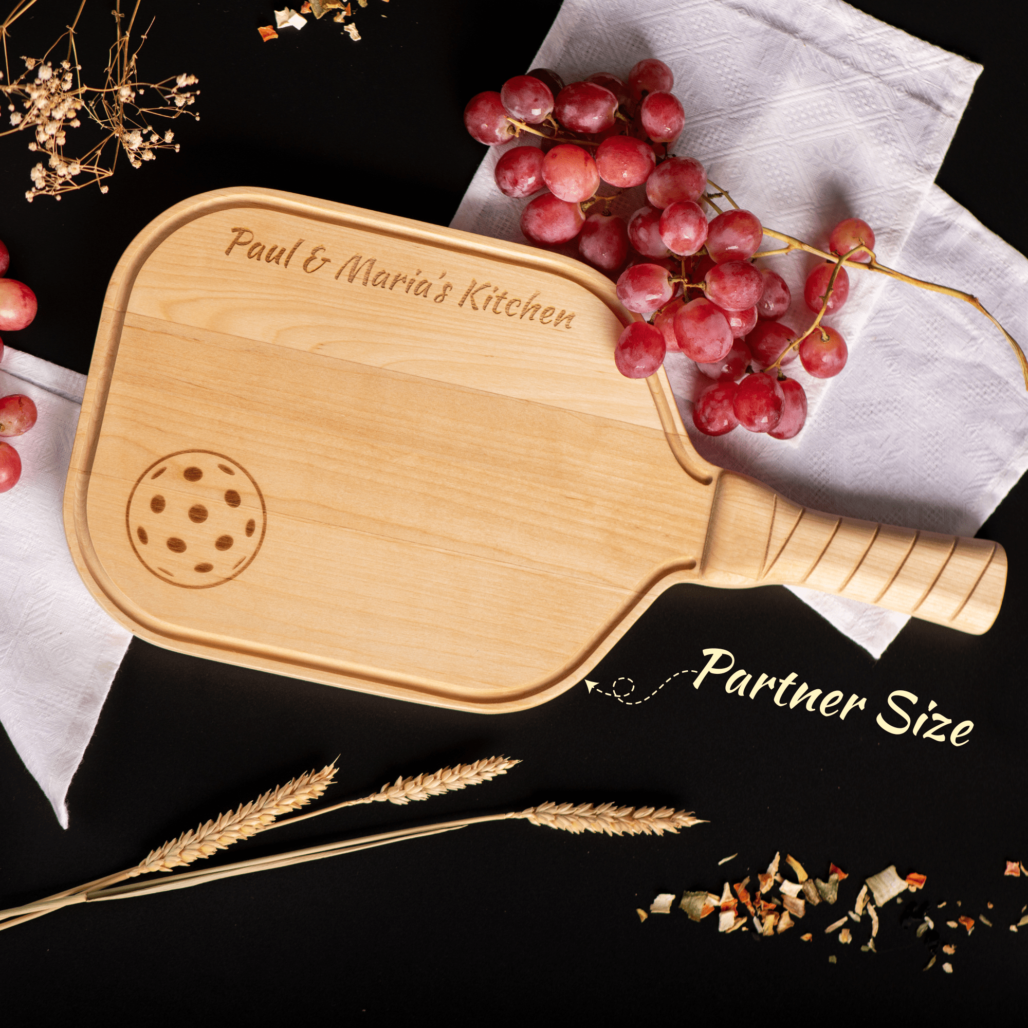 DinkCraft Pickleball Charcuterie Board - Thumbnail 5