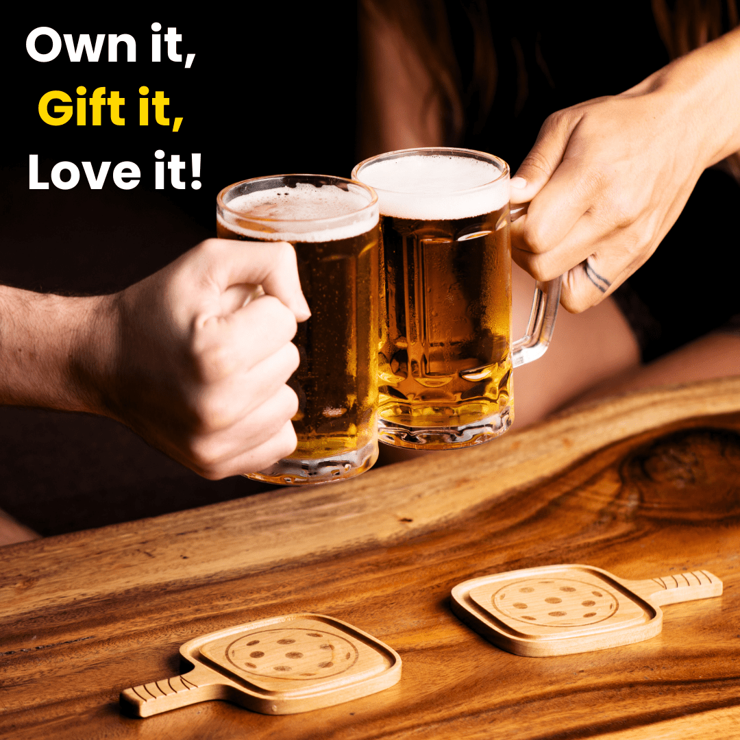 DinkCraft Pickleball Drink Coasters - Thumbnail 5